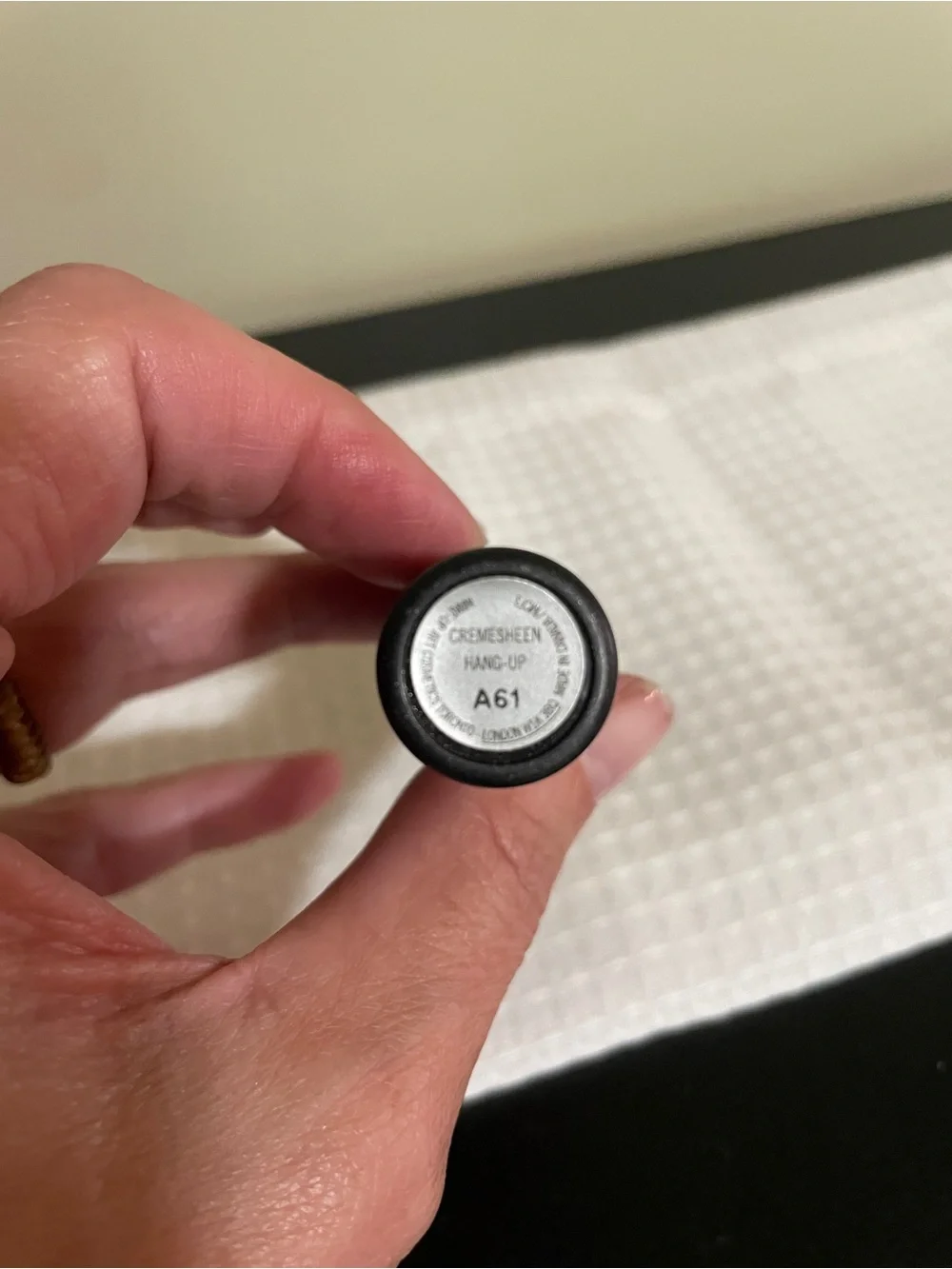 MAC Cosmetics Cream Sheen Hang Up A61
